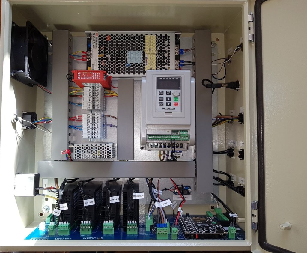 Armoire électrique industrielle sur mesure